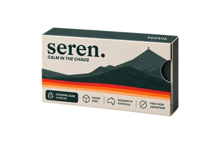 Seren calming gum pack